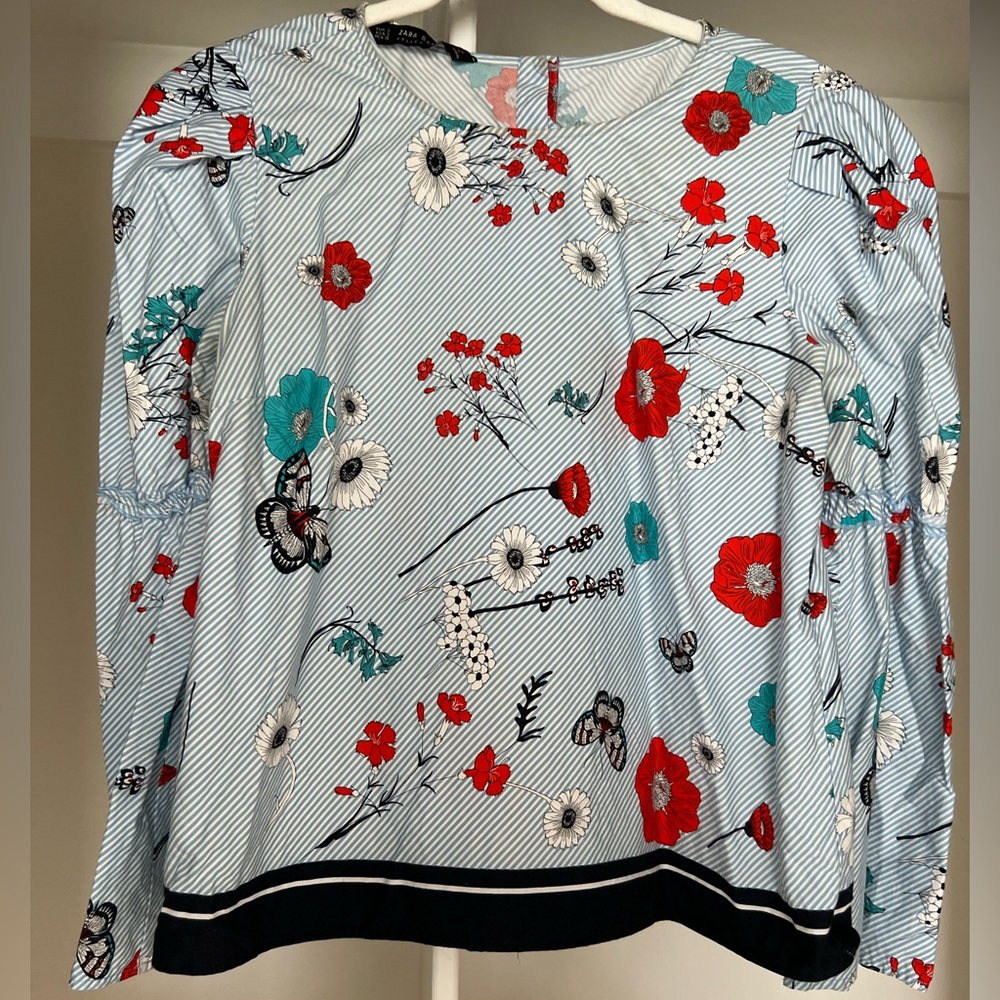Flower Blouse - Zara